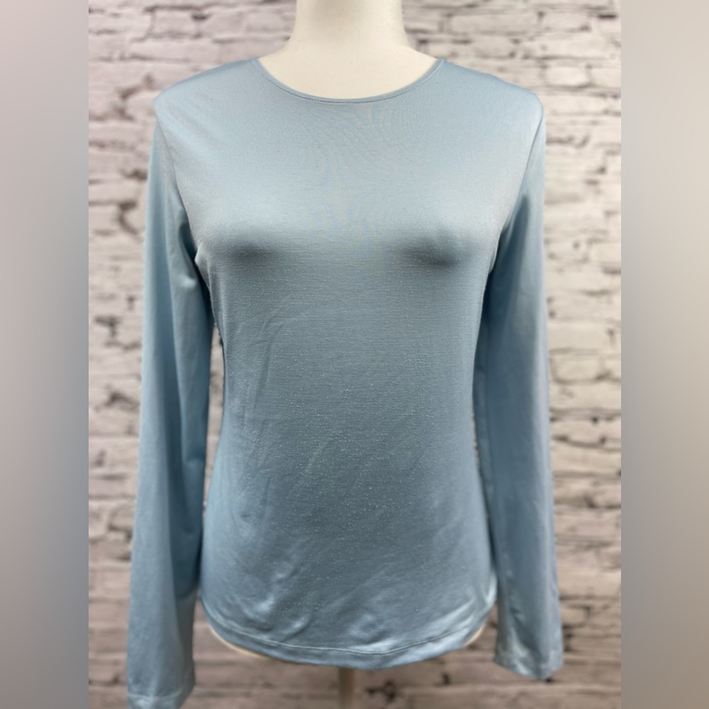 Casual Corner Long-Sleeve Stretch Top